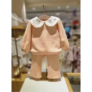 (밍크뮤10) 25FW 신상(OR)빅카라스웨트셔츠 팬츠SETHK (S35C1533409)