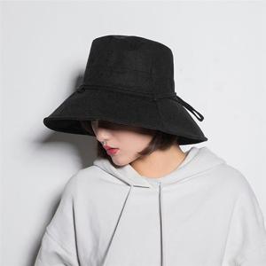 4컬러 여성 데일리 리본 베이직 버킷햇 벙거지 버킷햇
