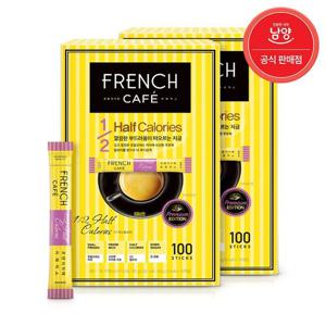 [남양유업]남양 프렌치카페 커피믹스 1/2 하프칼로리 100Tx2 (총 200T)
