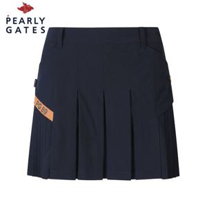 (가격인하)파리게이츠 여성 스마일 솔리드 믹스 플리츠 큐롯 스커트