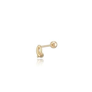 [GB] 러브포엠 이니셜 L 14k GOLD 피어싱 LPFL301LG