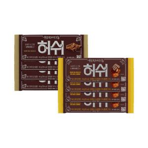 허쉬 레귤러바 밀크 40gX4개+허쉬 레귤러바 아몬드 40gX4개