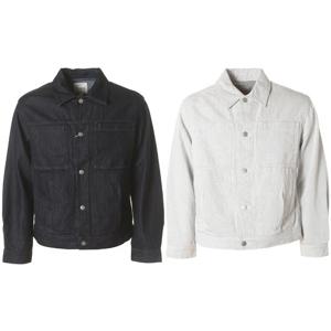 [리얼지오지아]24SS [2컬러] 오버핏 데님 트러커 자켓 ADE5DJ1901CW