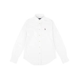 [폴로 랄프로렌]버튼 프런트 옥스포드 여성 셔츠 화이트 211891377