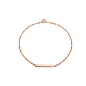 [GB] 심플바 18K Gold 발찌 LWA18002G