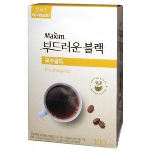 [동서식품] 맥심 부드러운 블랙 모카골드 100T x 4개