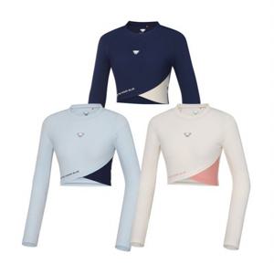 [다이나핏 공식] (택가 89,000원)여성 오션 긴팔 래쉬가드 티셔츠_YWM23204
