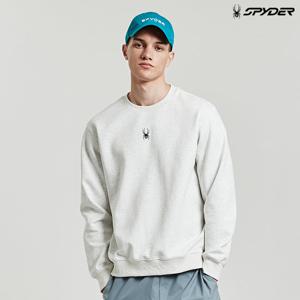 [스파이더] 남성 백 레터링 로고 맨투맨 티셔츠 SPJPCNRL121MOMG