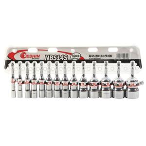 육각너트비트소켓세트 NBS14S(80mmX14PCS)