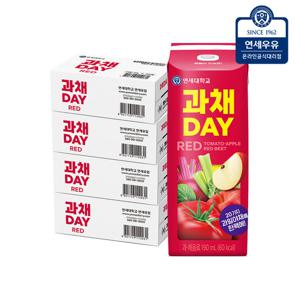연세우유 과채데이 레드 190ml 96팩