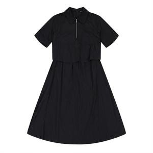 [코데즈컴바인 (사용안함)]셔츠카라 반오픈 원피스 (CJB-OP551W4)