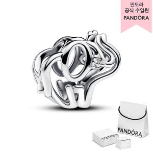 [판도라(주얼리)][백화점 보증서 제공]오픈워크 엘레퍼트 참_793345C01