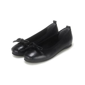 바바라 볼륨 리본 러블리 플랫슈즈 BBG502-BK