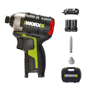웍스 12V 충전임팩드라이버 WU132 2.0Ah 배터리2개