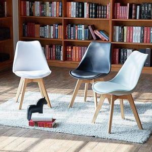 가벼운디자인 심플 포인트 카페보조 고급원목에펠의자