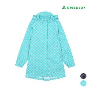 [그린조이]여성 프린트 레인 점퍼_GK23WJ61W