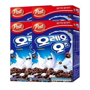 동서식품 포스트 오레오 오즈 500g 4개