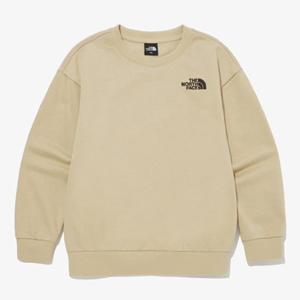 노스페이스 키즈 NM5MQ51V 옐로우 고투 스 셔츠 맨투맨