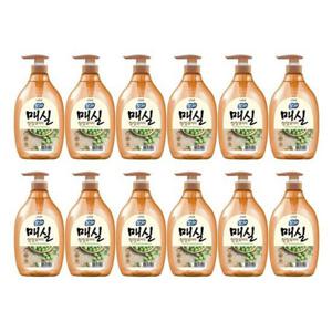매실 청정설거지 1kg 용기 12개입(1box) 참그린