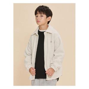 [빈폴키즈][24FW 30%] 플리스 아우터형 셔츠 - 베이지 (BI4964U0