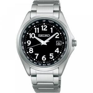 세이코 SBTM329 [솔라 라디오 보정] 세이코 셀렉션 (SEIKO SELECTION) 월드 타임 기능을 갖춘 아라비아 숫자 [정품]