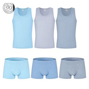 [BYC] 하이앤노블 80수 남성 런닝/드로즈팬티 세트 MNS2002+5003