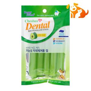 할로스틱 기능성 치석제거용 껌 아보카도 5p