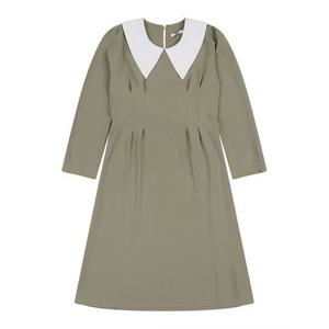 [반에이크]카라배색디자인 원피스_VB2YOPQ311Z