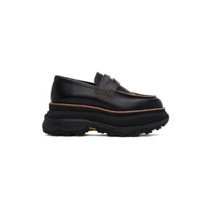 25 FW 사카이 남성 블랙 플랫폼 로퍼 242445M231000