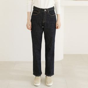 [바네사빈] S~XL)기모안감 논페이드 배기핏 데님팬츠 청바지 v00890