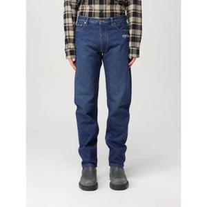 오프화이트 데님 팬츠 OMYA175F24DEN0014403 Blue