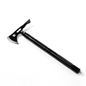 [도토로]멀티툴 곡괭이 도끼 휴대용 캠핑 장작도끼 블랙