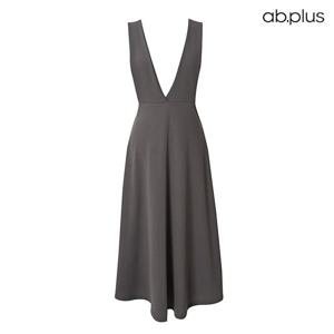 [ab.plus] 페미닌 브이넥 뷔스티에 원피스 (LSZ1MO31A)