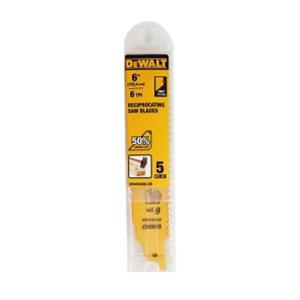 디월트 컷소날 터프 철거용 컷쏘날 DWAR6066 5PCS