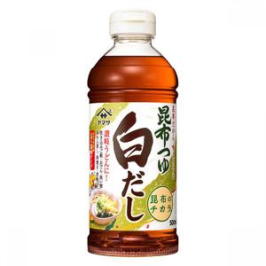 야마사 간장 다시마 쯔유 화이트다시 500ml팩 1개