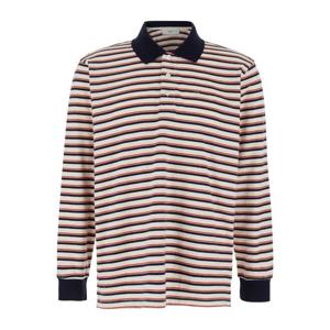 던스트 올오버 스트라이프 모티프 폴로 셔츠 UDTS5A109N2 NAVYS