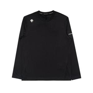 데상트 러닝 에센셜 속건 긴팔티셔츠 SP123RTL21BLK