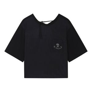 [신원아울렛]백 브이라인 스트랩 티셔츠 BIIBG2857 B