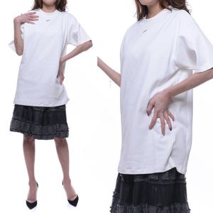 [오프화이트] 20SS 여성 톰보이 반팔티 (OWAA072R20H84095_0110_20S)