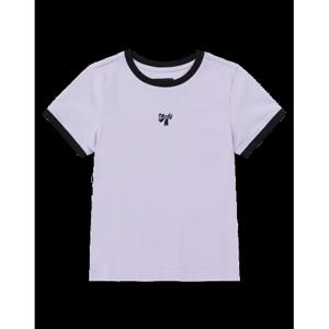 [널디] 우먼스 리본 로고 링거 반팔 티셔츠 PNEU25ST16 W S RIBBON LOGO RINGER S S T-SHIRT