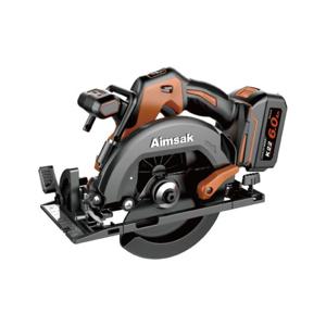 자재 AIMSAK 충전원형톱_BL22S806 21.6V/165mm/깊이(58mm