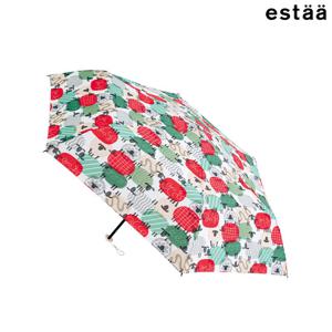 (UE-2E3U450RE) 윈드프루프 미니 시에스테 3단우산 레드