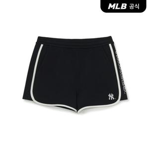 [MLB공식] 25S 여성 바시티 스포티브 돌핀팬츠 NY (Black) 3FSPV0153