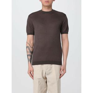 [EMPORIO ARMANI] 라프리마 남성 티셔츠 크루넥 비스코스 EM001572AF14851 F6024 Brown /6