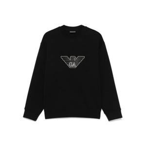 엠포리오 아르마니 남성 블랙 스웨트셔츠 EM001052 AF10013MC170