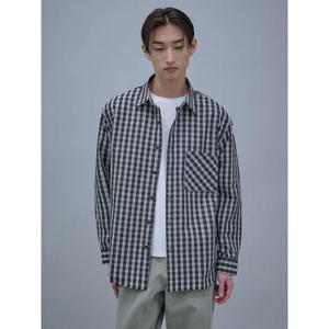 [Shift.G] Check Cloud Shirts  Black (GS5264CL55)