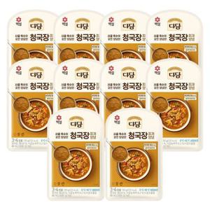 [CJ제일제당]백설 다담 청국장찌개양념 130g x10개