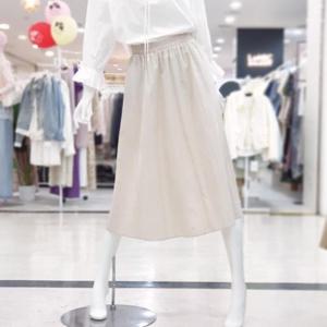 abfz sh06 밴딩 속치마 안감 롱 스커트 SLBNZ2S32F