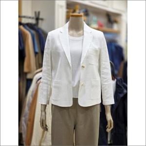 BCBG 세이브존02 린넨 크롭 자켓 B5B4J120