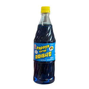 오뚜기 오쉐프 파파야시럽 1kg